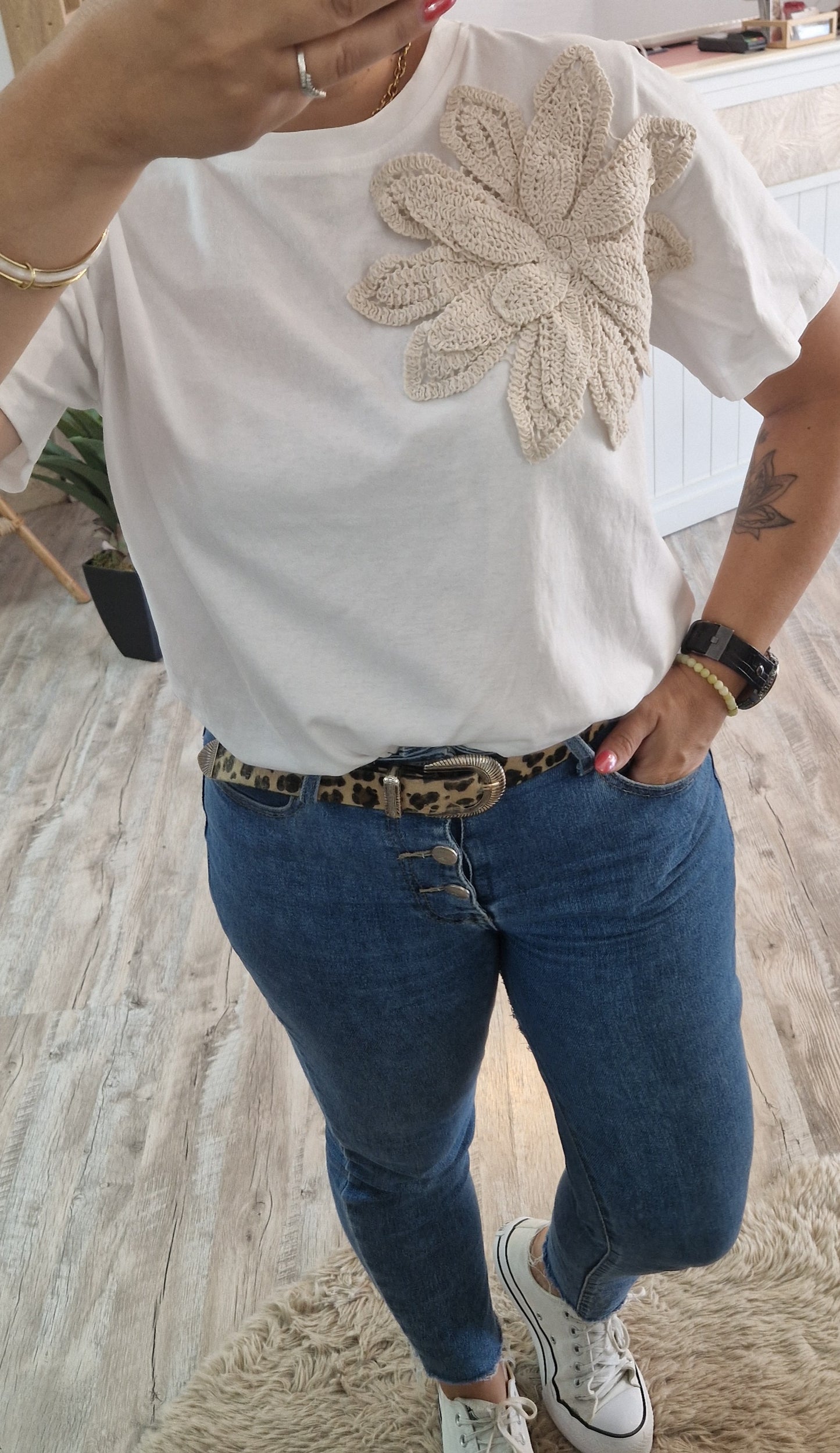 Tee-shirt Flower