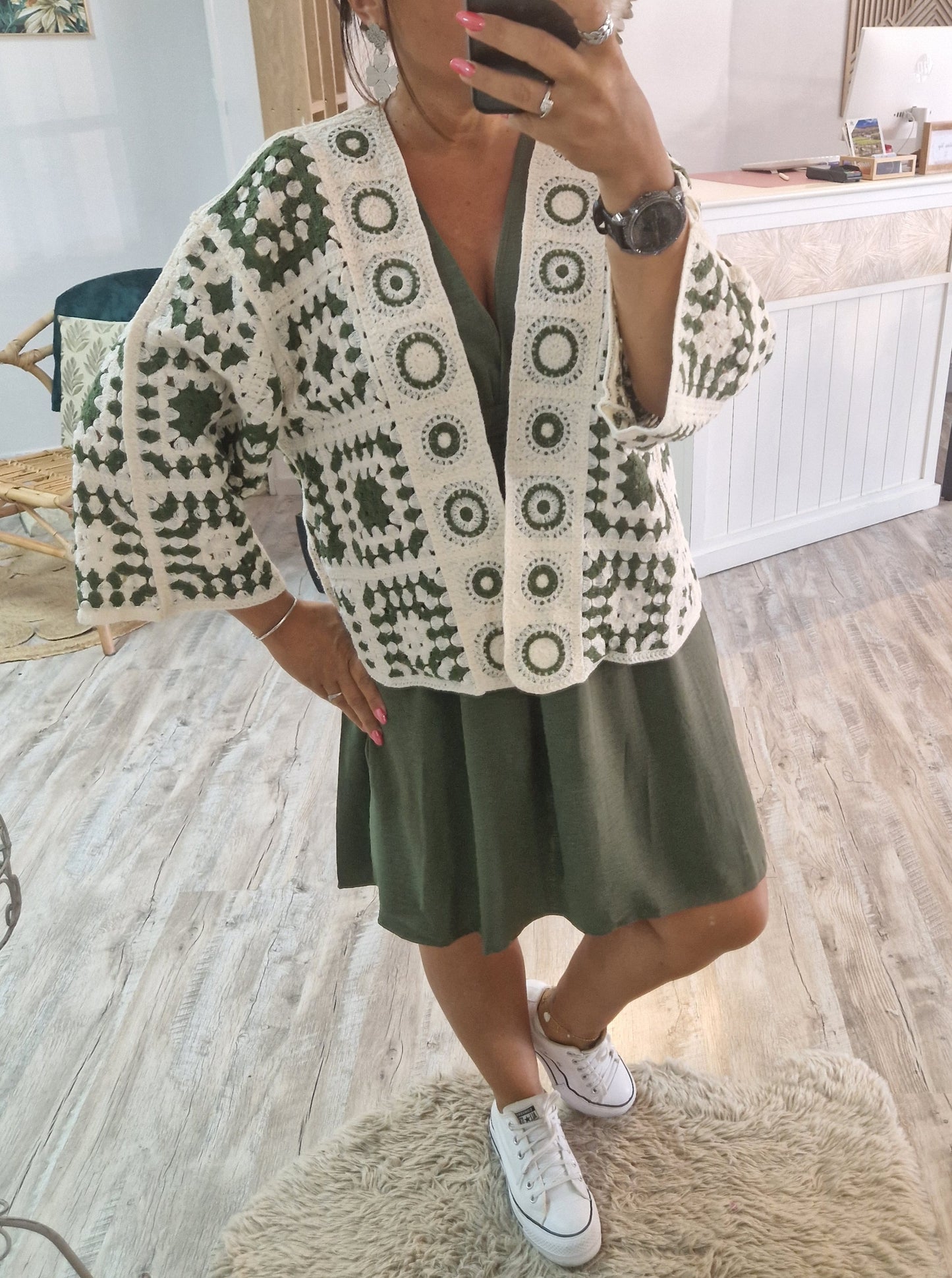 Gilet crochet