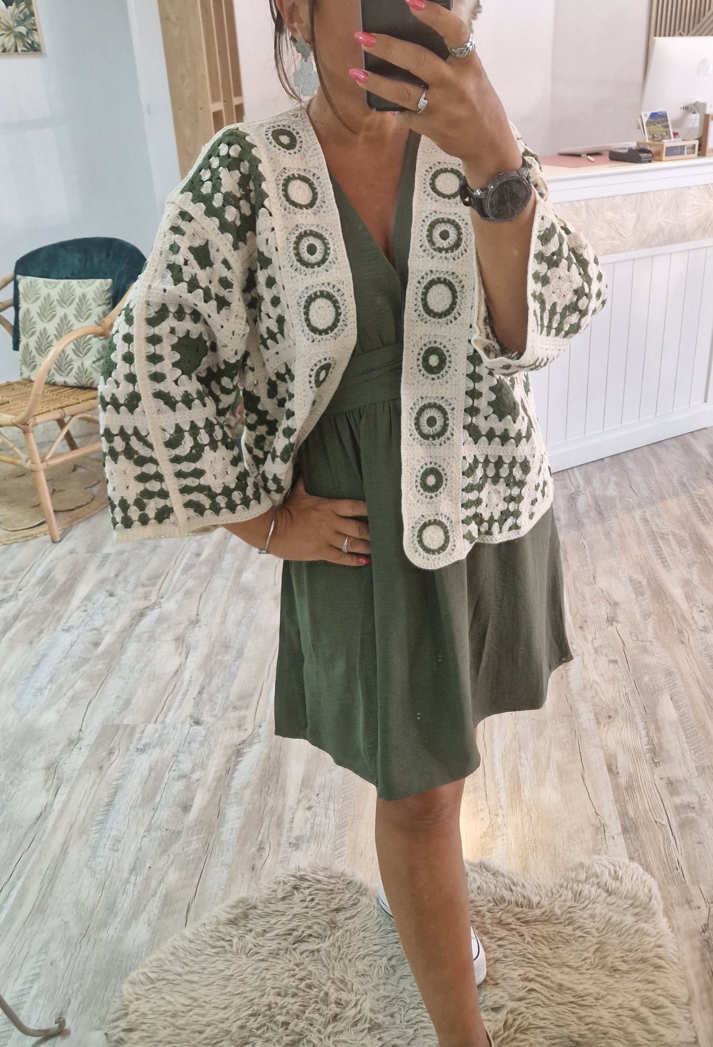 Gilet crochet