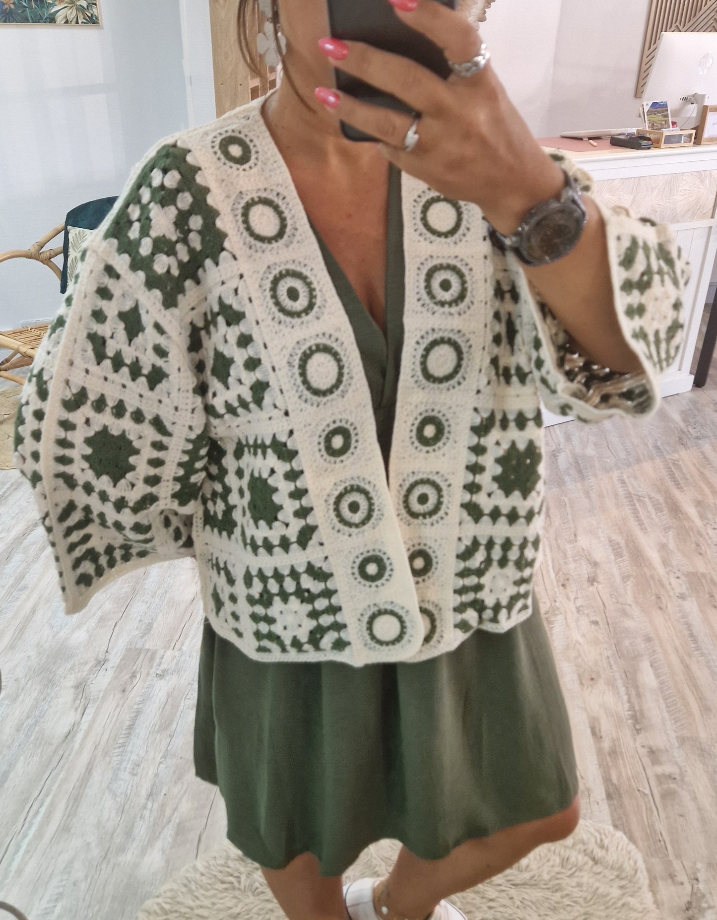 Gilet crochet