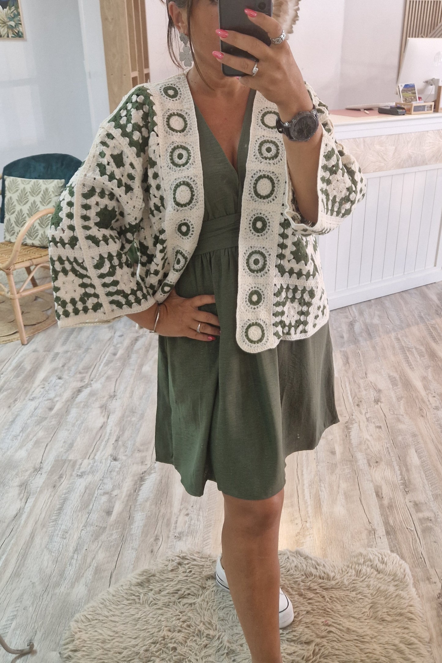 Gilet crochet