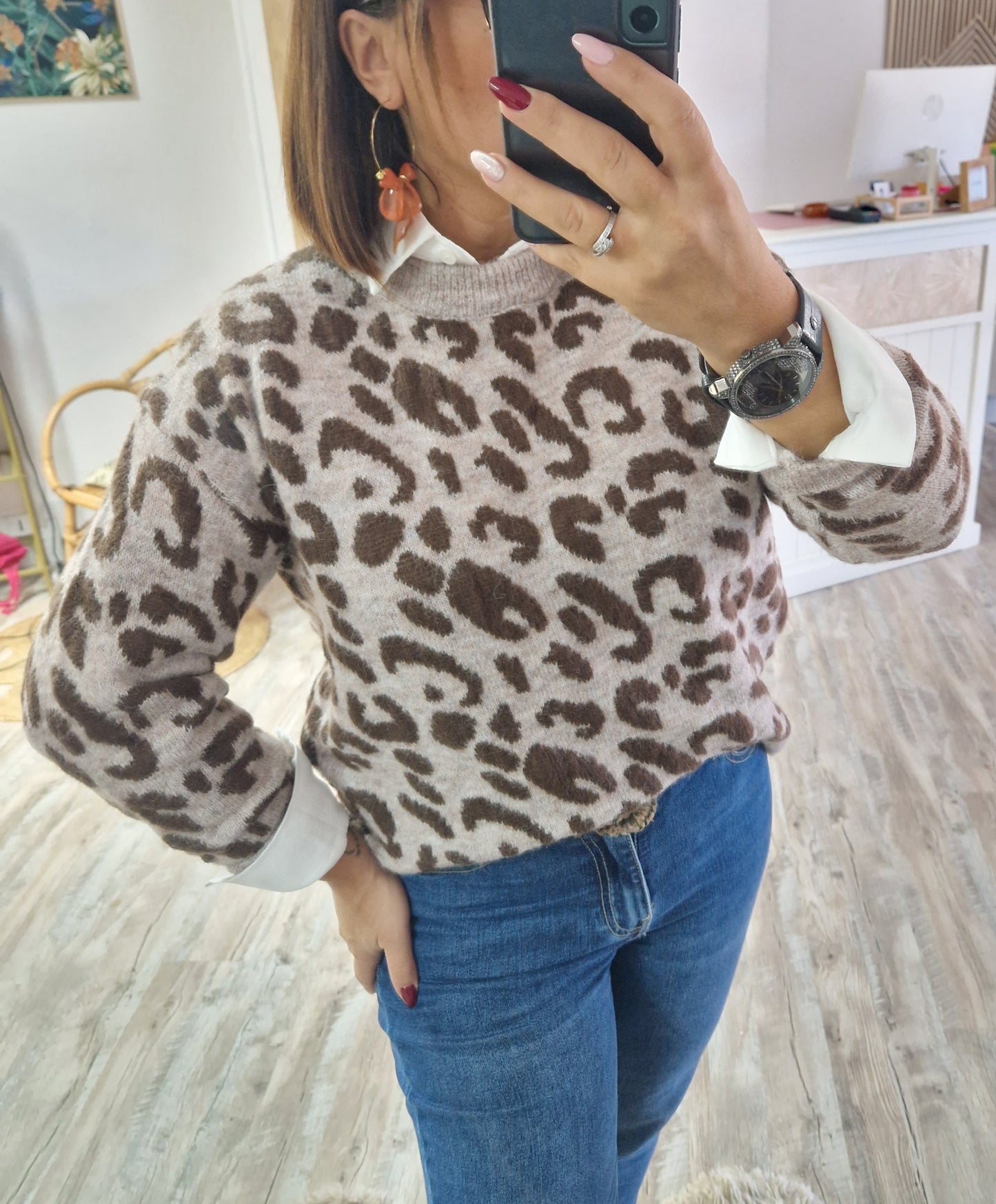 Pull Léopard