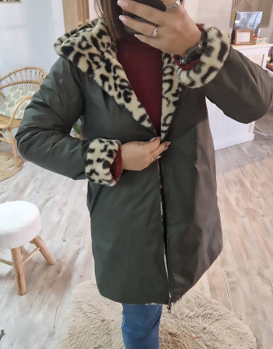 Parka réversible