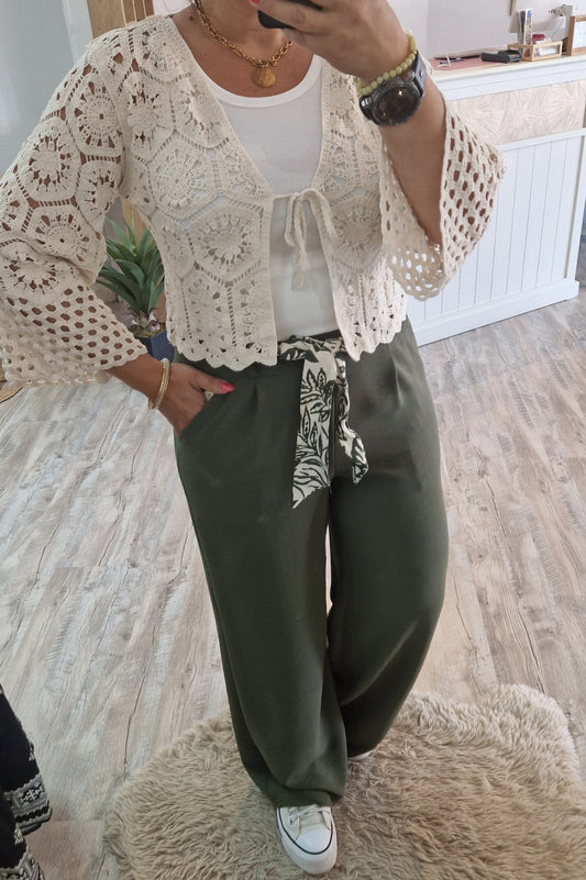 Gilet crochet
