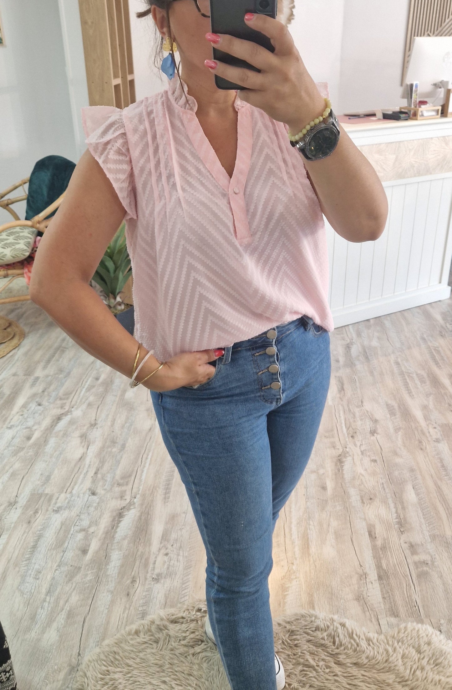 Blouse jacinthe