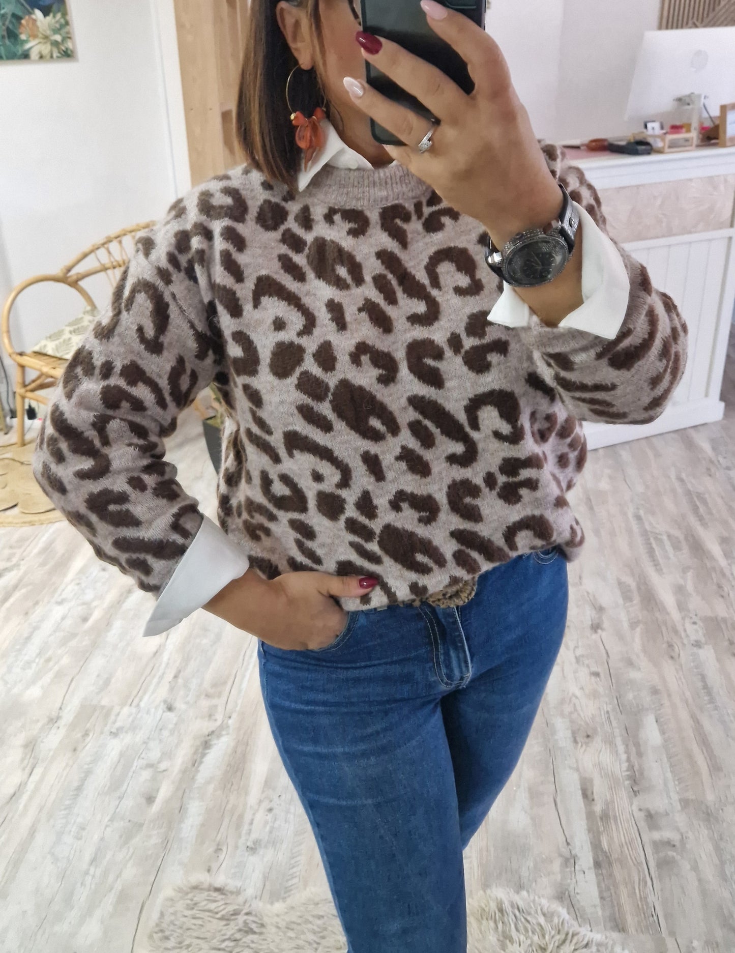 Pull Léopard