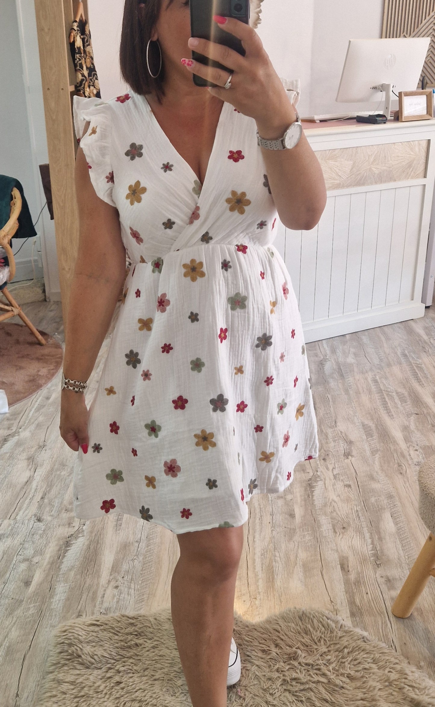 Robe flower
