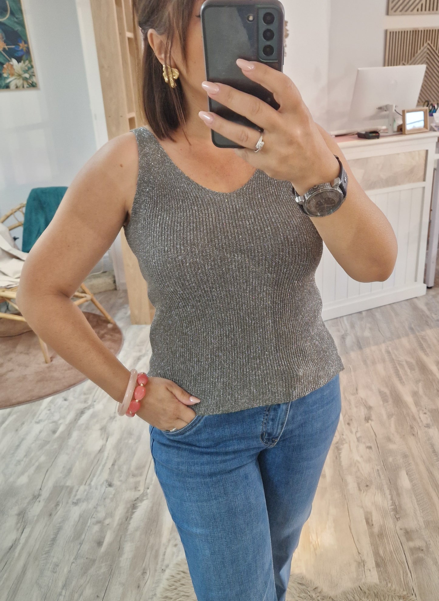 Top maille