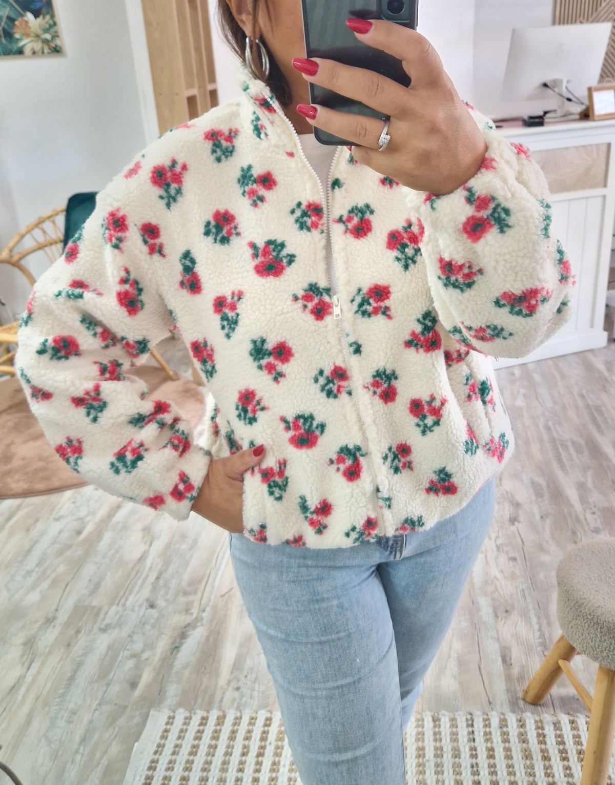 Veste sherpa