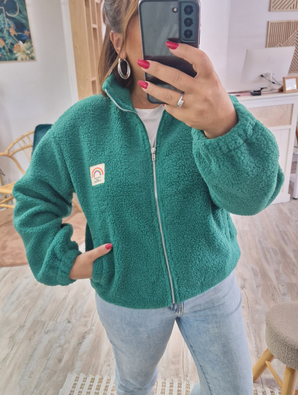 Veste sherpa