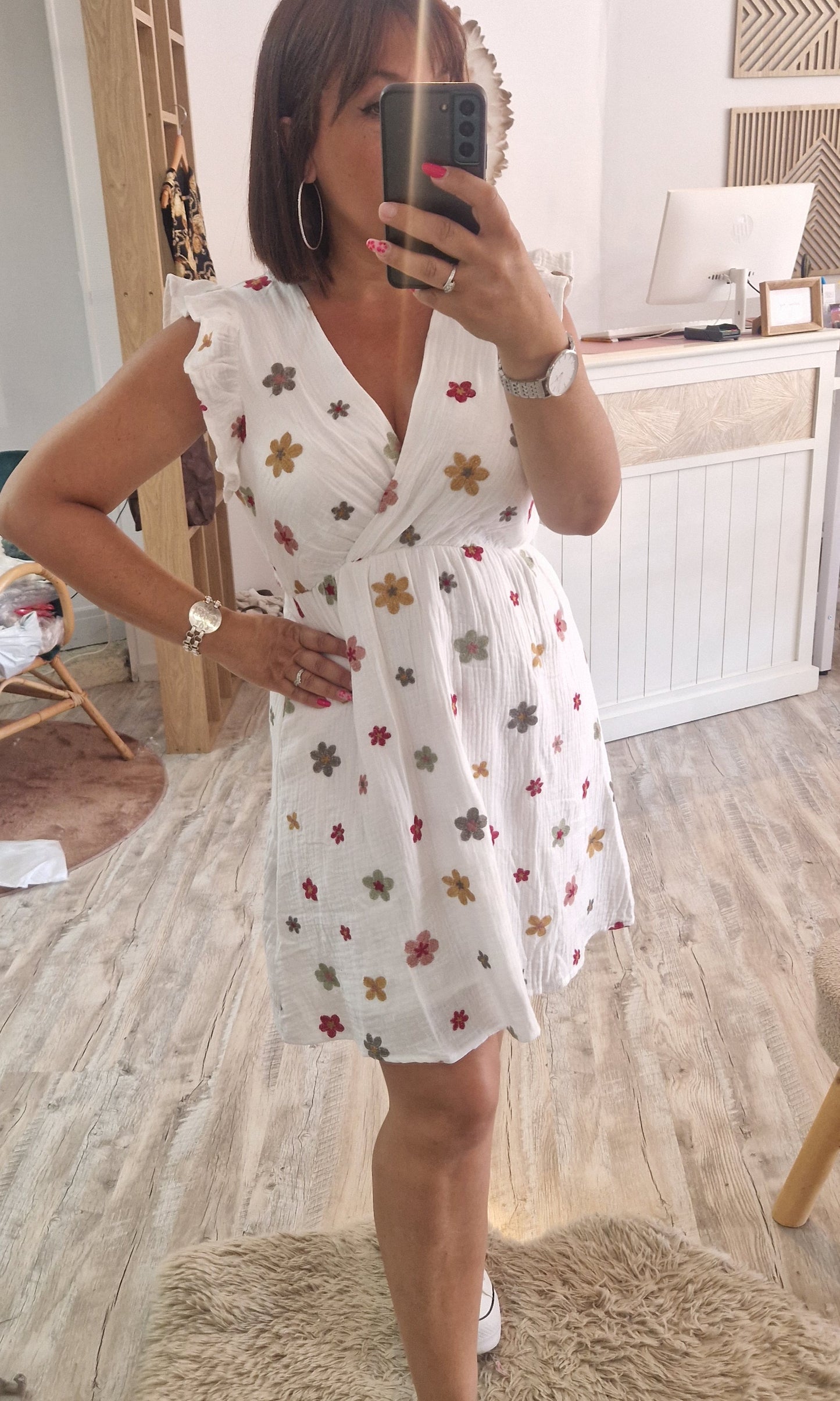 Robe flower